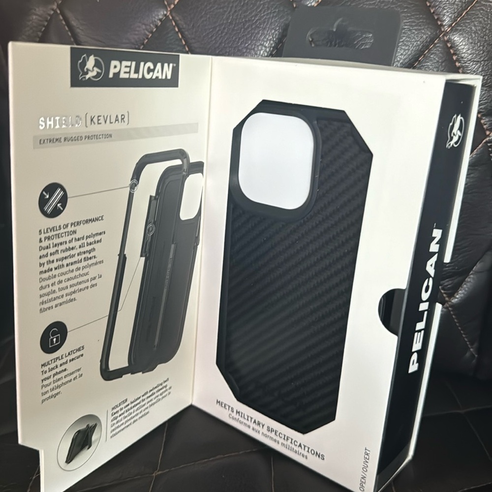 Pelican Shield Series - iPhone 13 Pro Case 6.1" [Wireless Charging Compatible